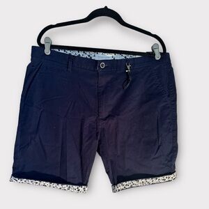 Men’s Size 38 Chino Shorts with optional floral hem